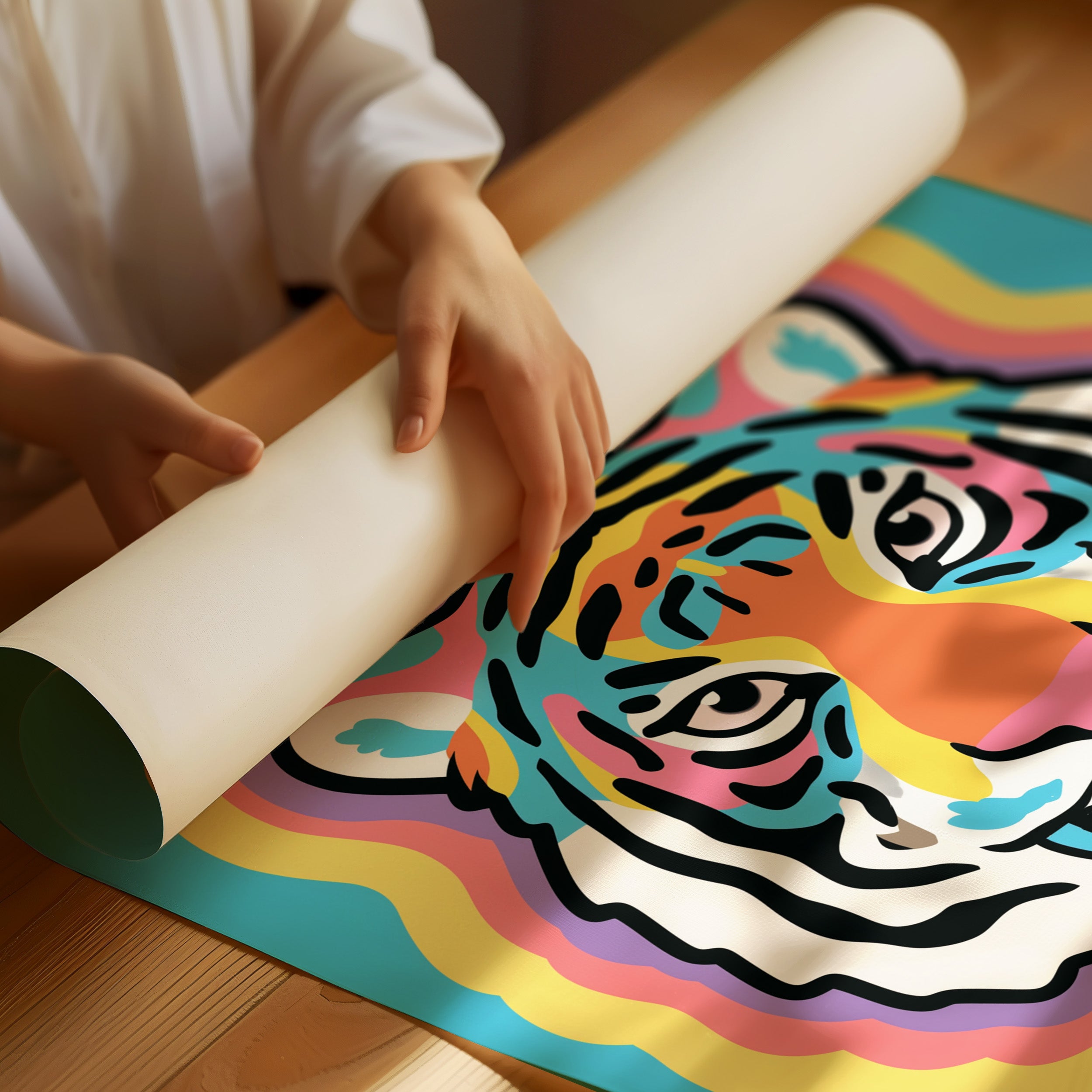 Roaring in Full Color