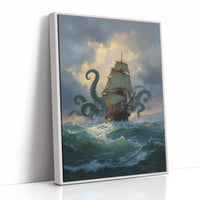 Tentacles Embrace Seafarer's Journey