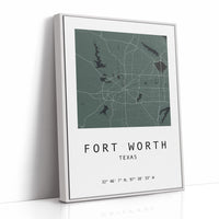 Fort Worth, Mapped in Sage