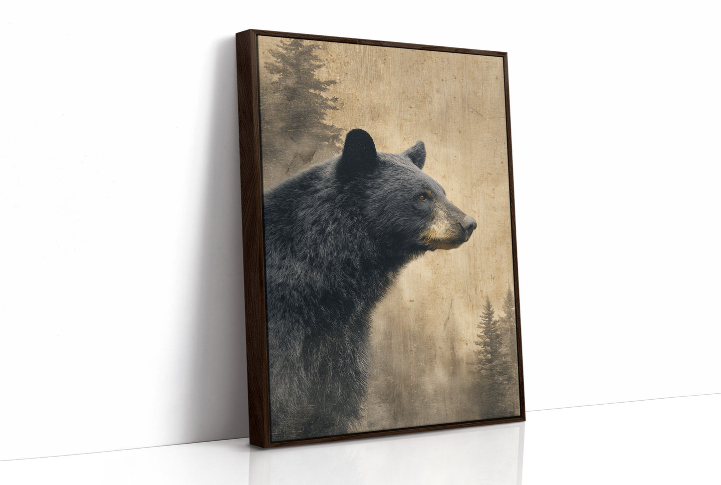 Silent Watch of the Forest Bear