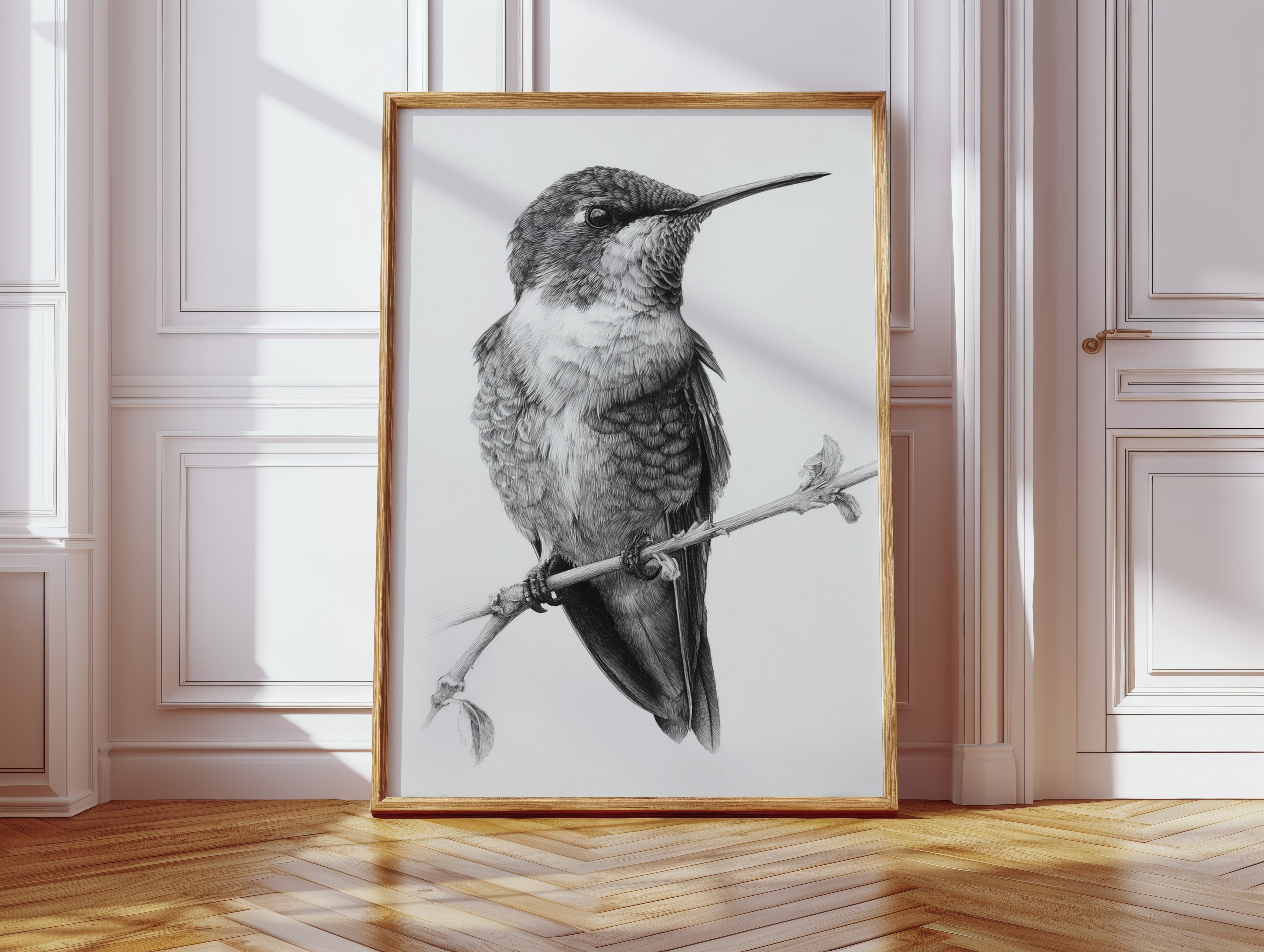 The Stillness of Feathered Grace