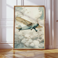 Chasing Horizons in Vintage Blue