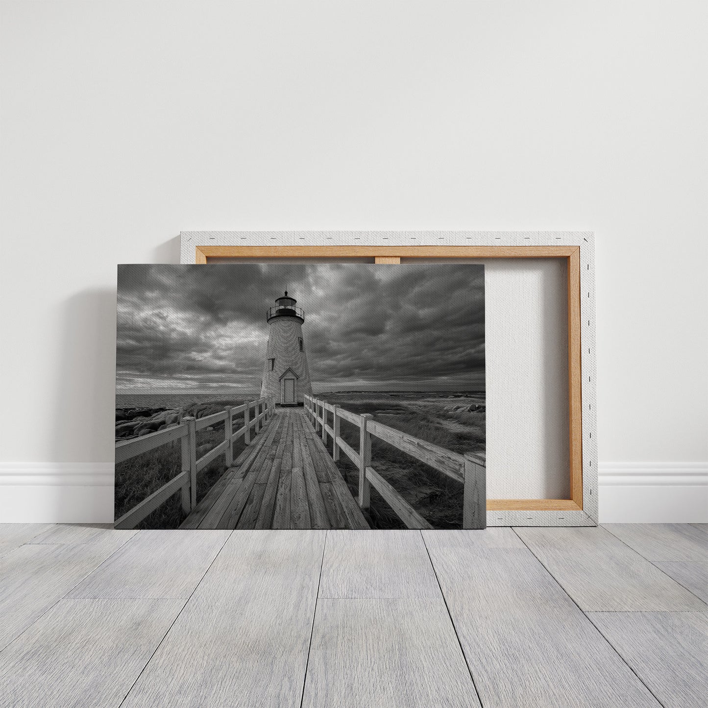 Wooden Path To Coastal Sentinel