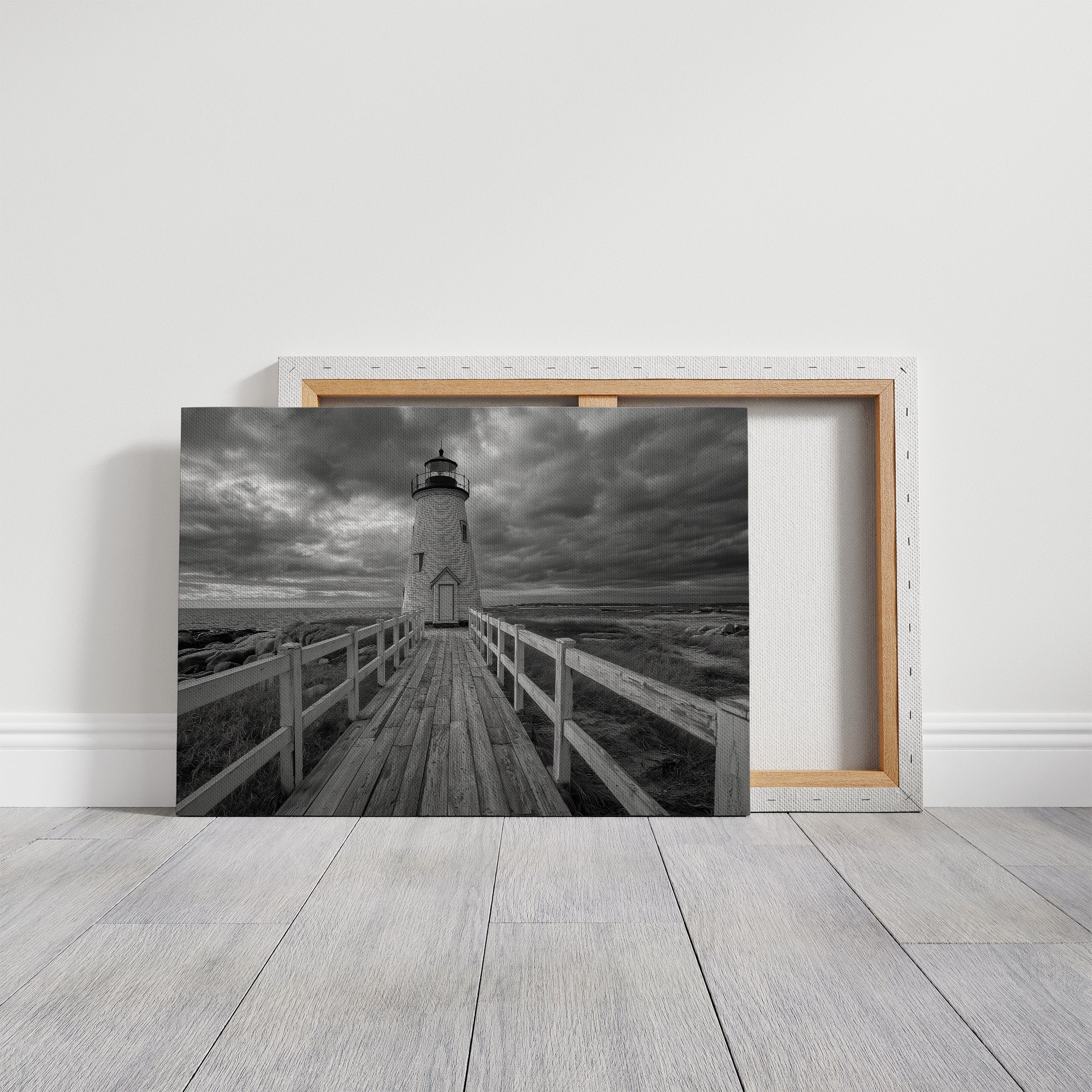 Wooden Path To Coastal Sentinel