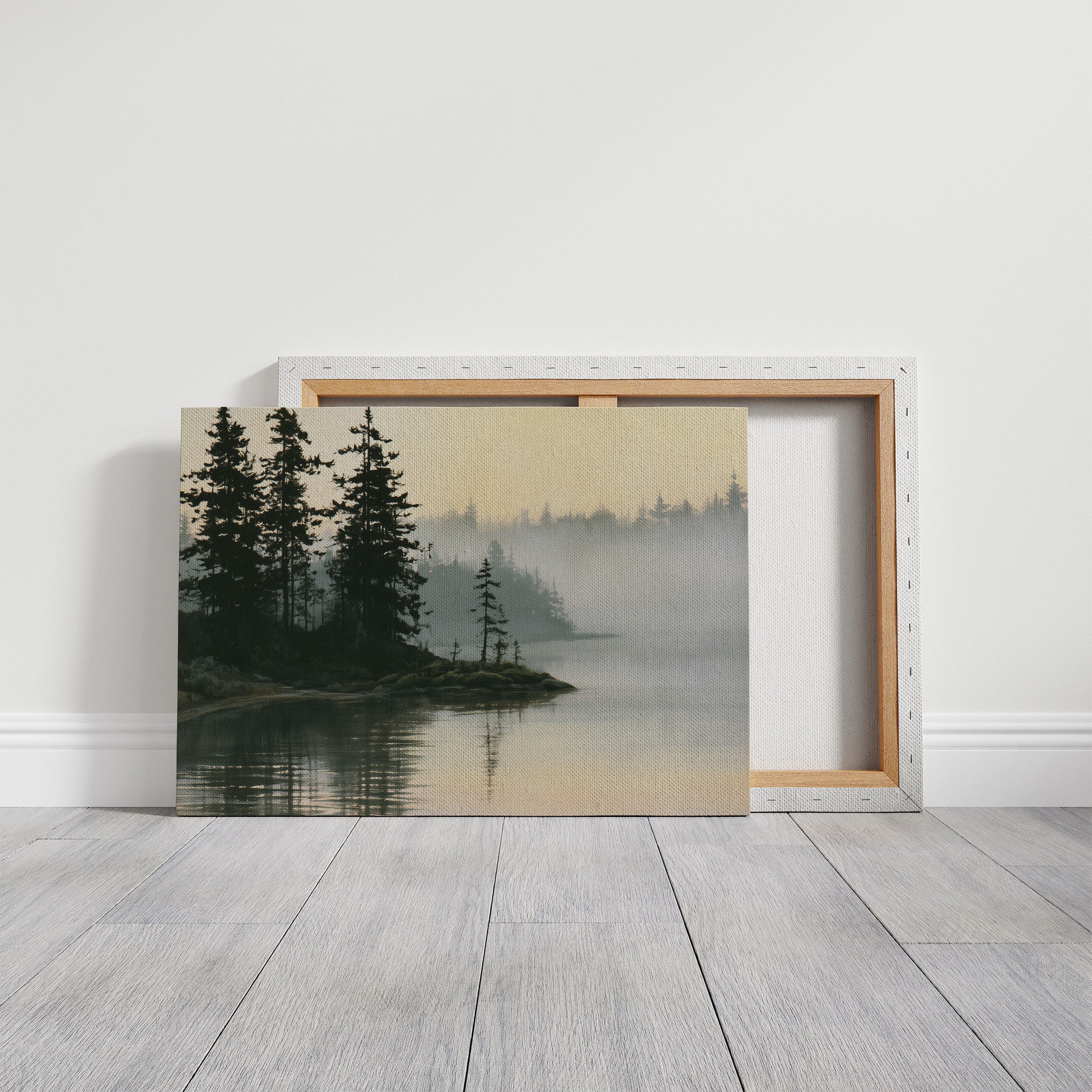 Pines, Fading into Fog