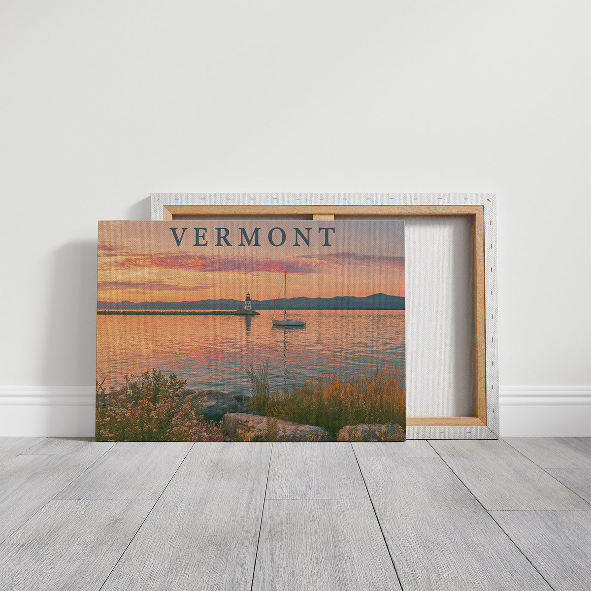 Vermont Lakeside Sunset Sail