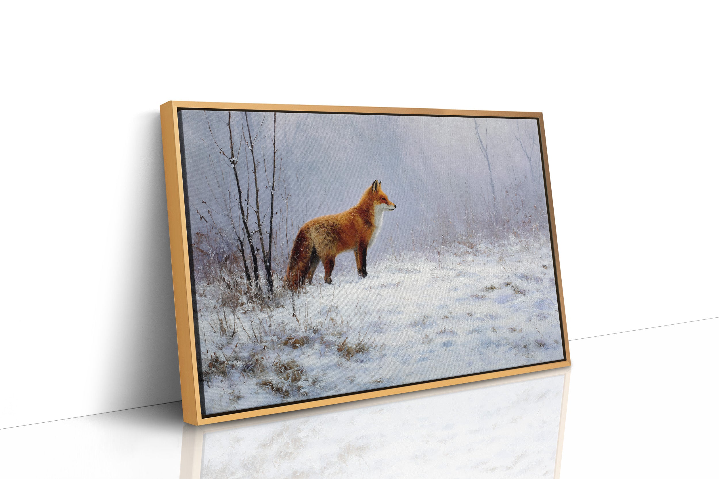 Fox in the Quiet Frost