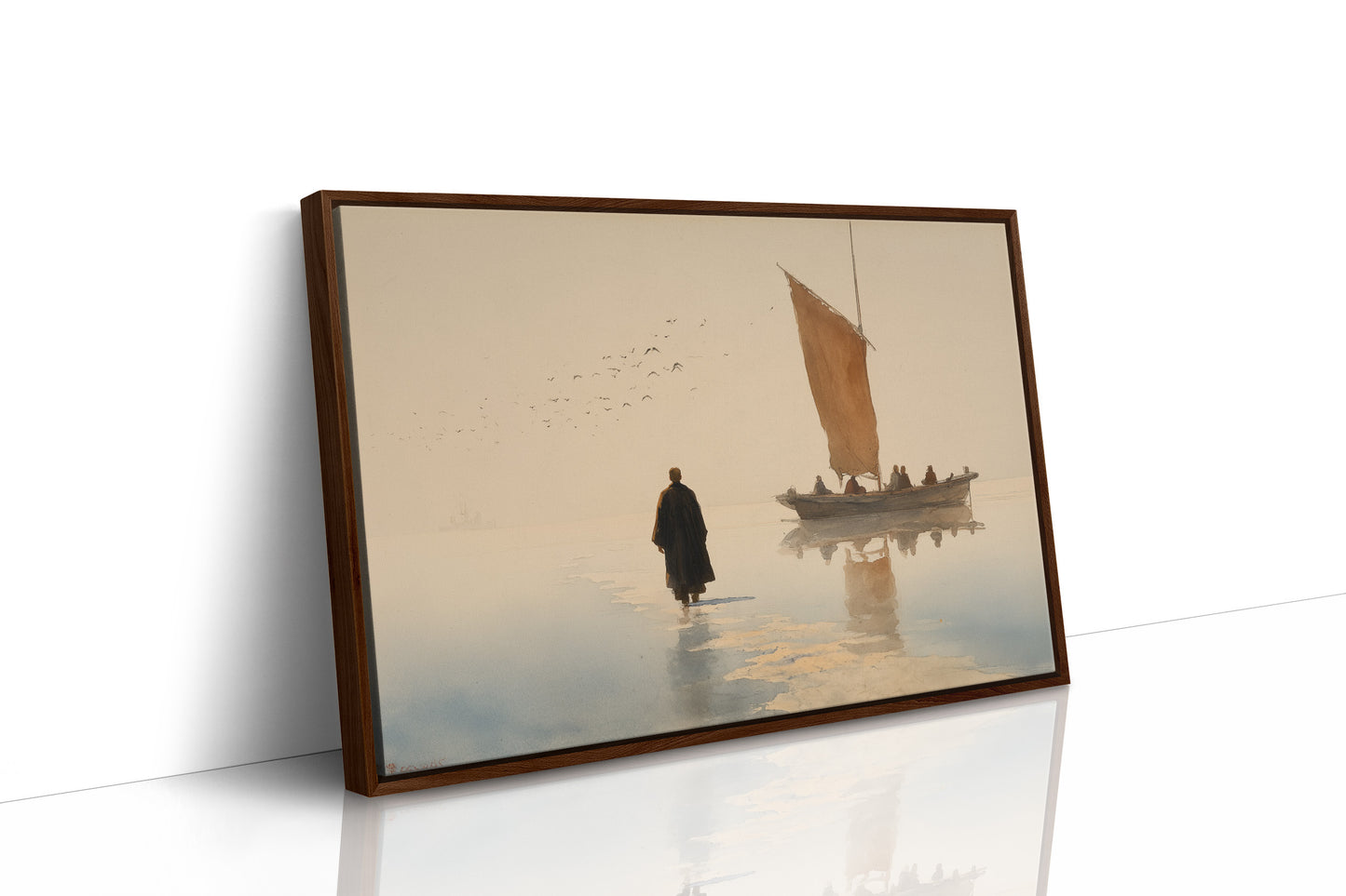 Misty Harbor Whispers Farewell