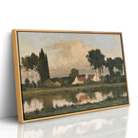 Village By Still Water