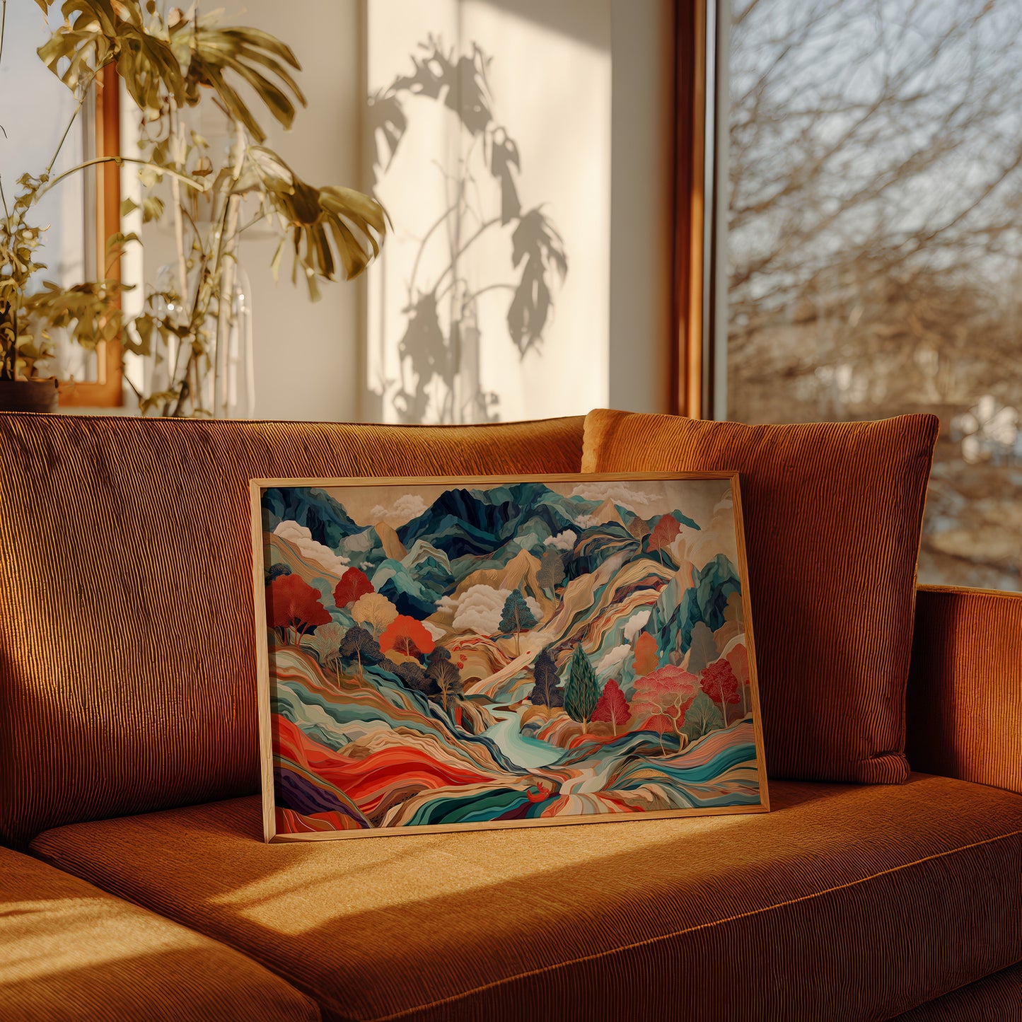 Mountain Rivers Paint Their Stories