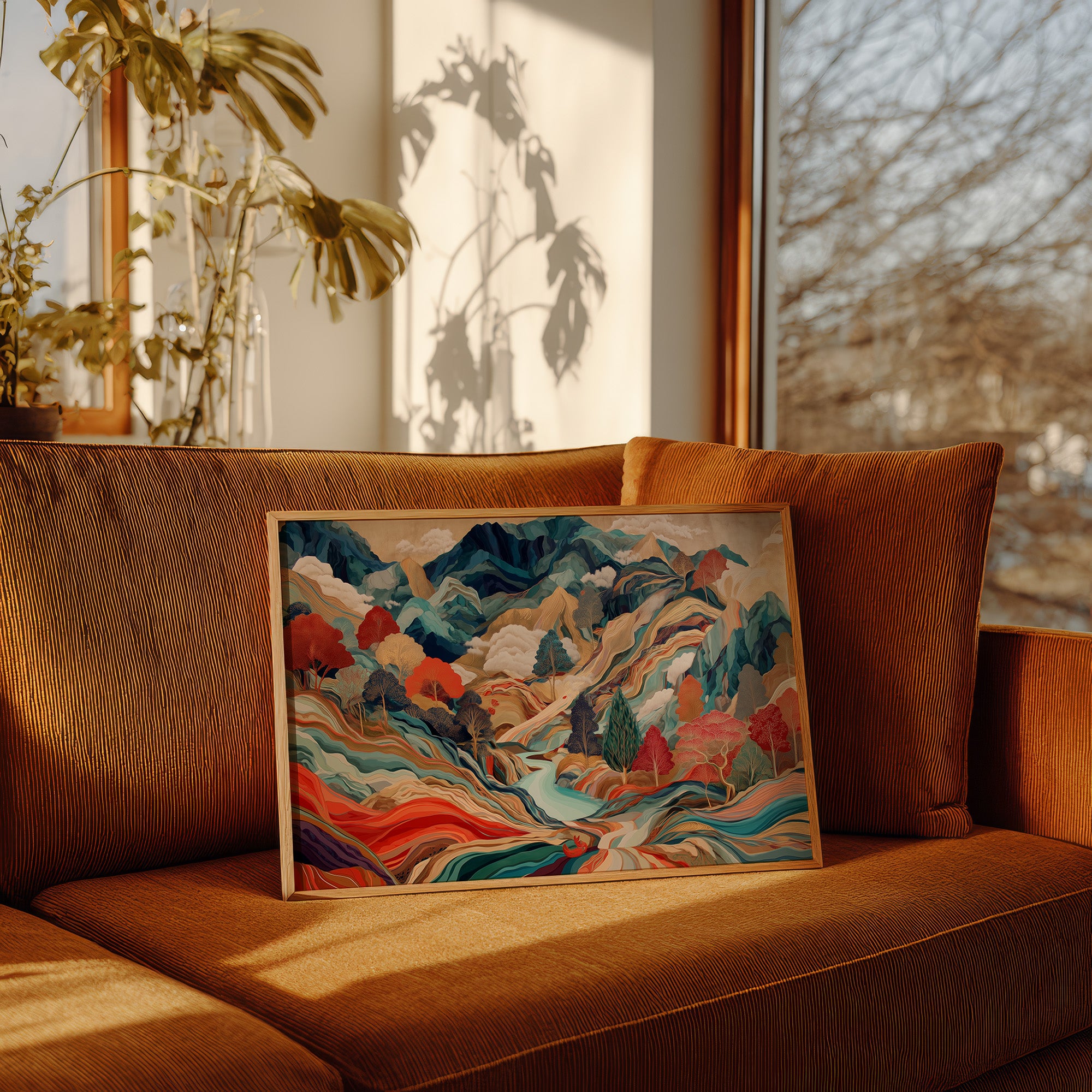 Mountain Rivers Paint Their Stories