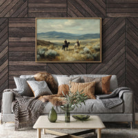 Sagebrush Tales Under Mountain Skies