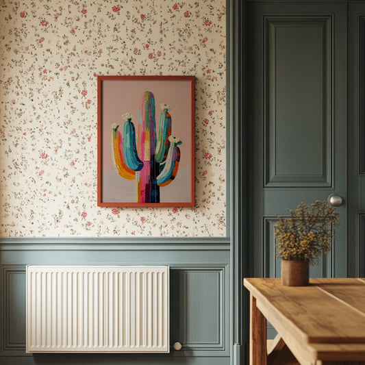 Rainbow Saguaro Tells Desert Tales