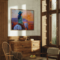 Wild Horses Chase Desert Sunsets