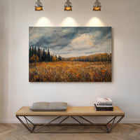 Autumn Prairie Holds Golden Hours