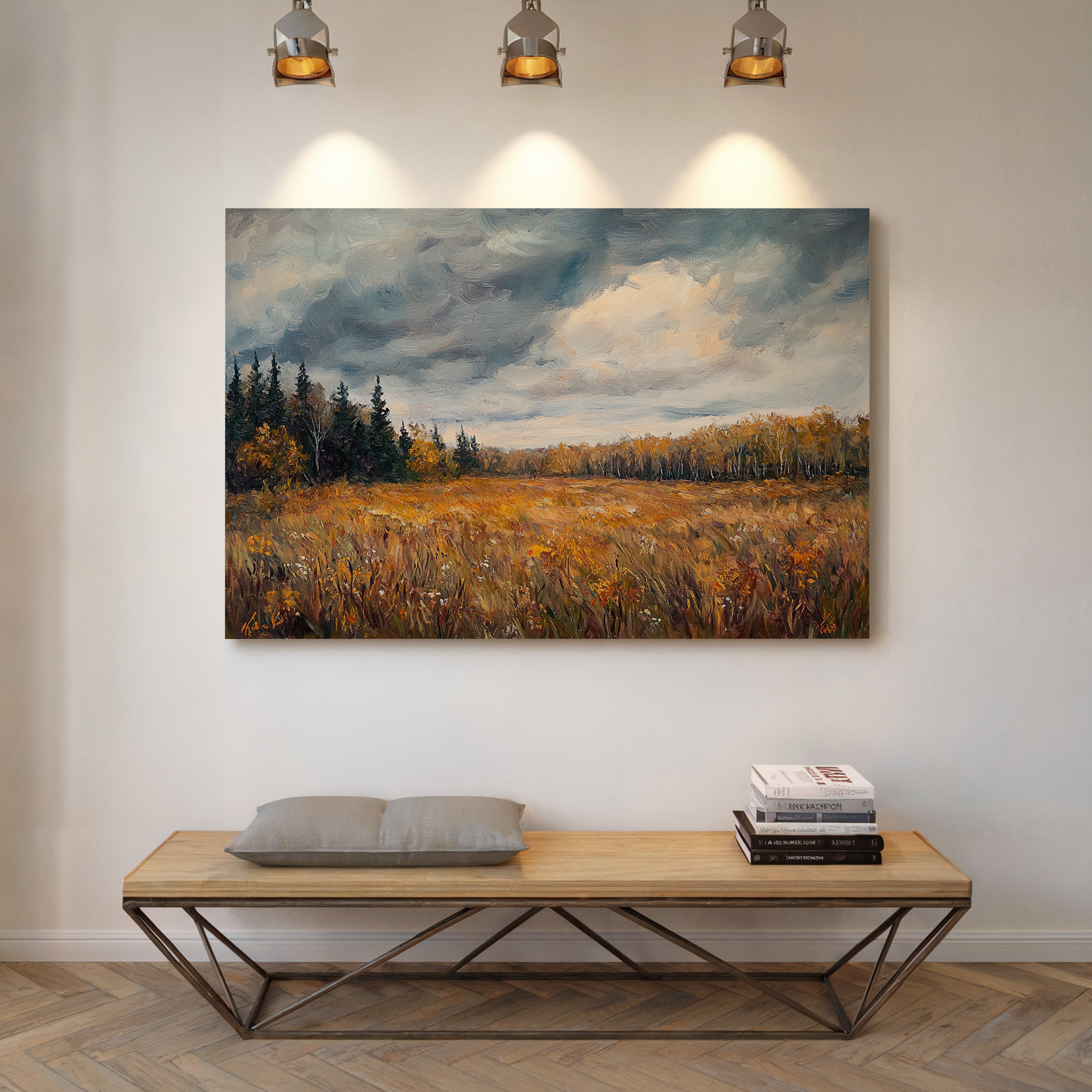 Autumn Prairie Holds Golden Hours