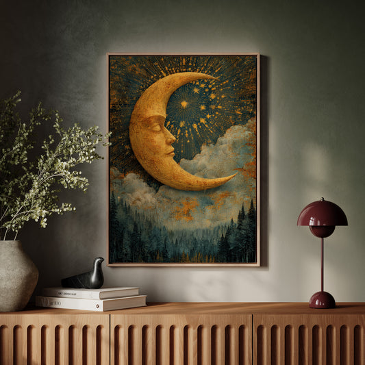 The Moon's Silent Serenade
