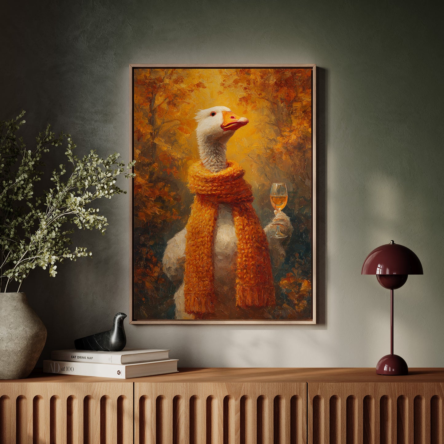 Autumn Wine With Feathered Friends