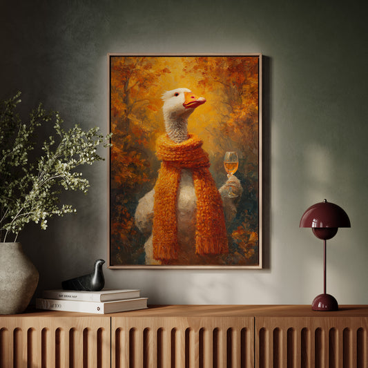 Autumn Wine With Feathered Friends