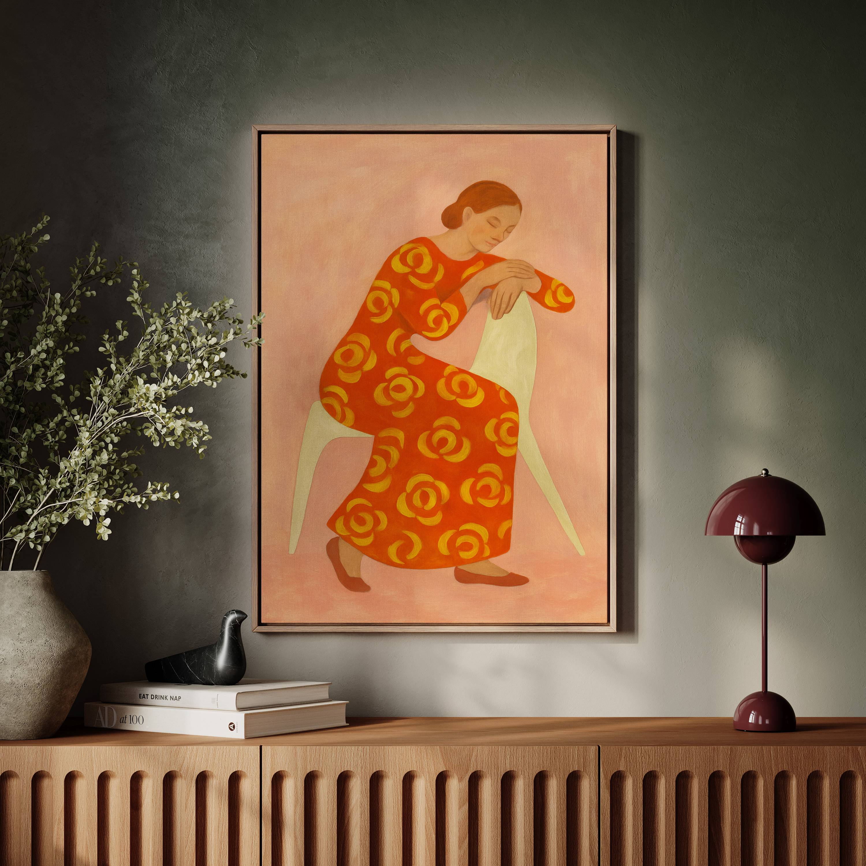 Marigold Dress On Sunday Afternoon