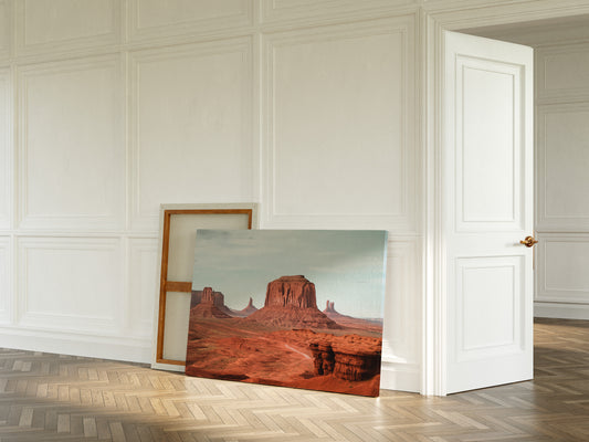 Monument Valley Buttes Under Open Sky