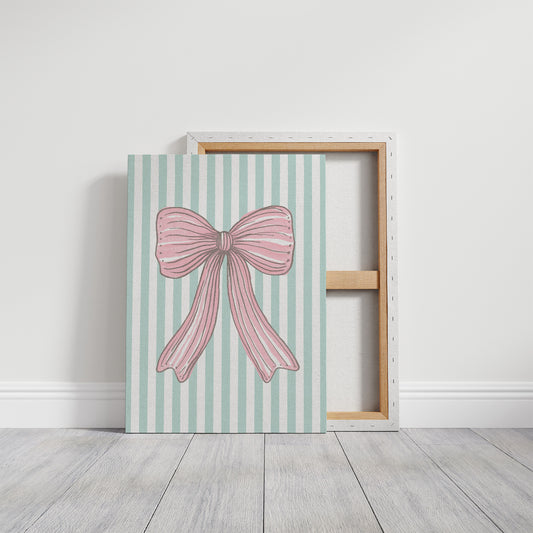 Sketched in Pink, Tied With Care