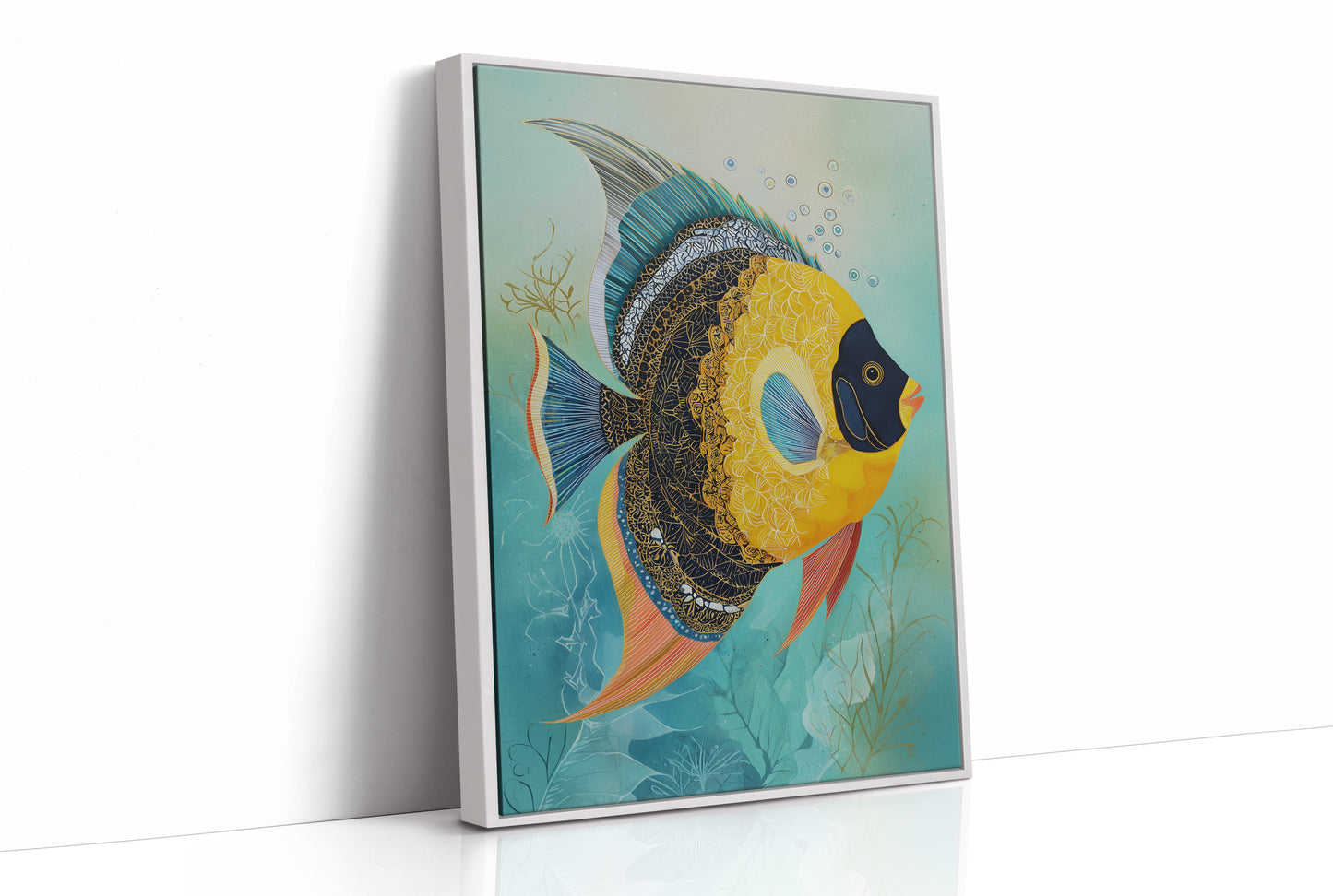 Golden Guardian of Aqua Depths