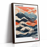 Japanese Fields – Mountain and Wave Harmony
