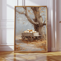 Harvest Bounty Beneath Golden Leaves