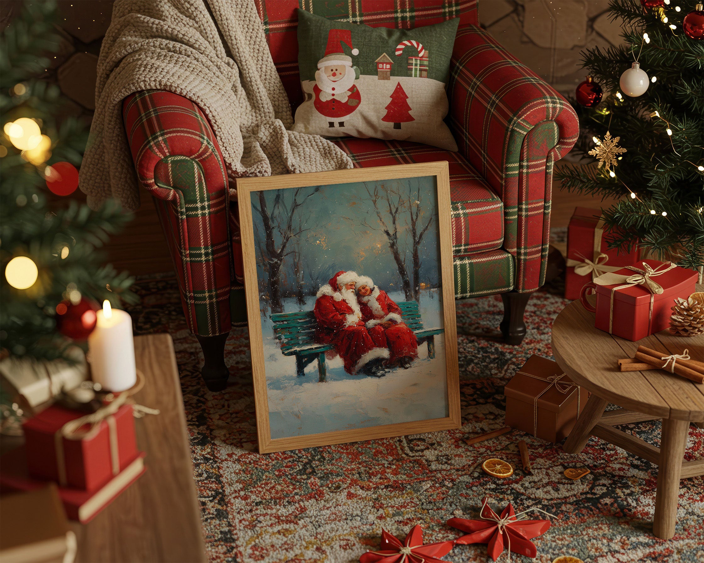 Snow Falls Soft On Christmas Tales