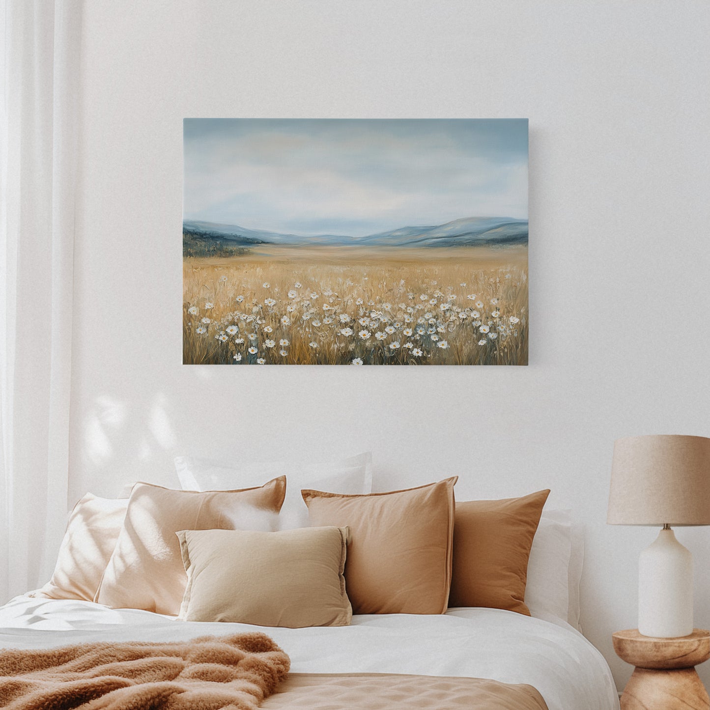 Daisies Dance Through Golden Fields