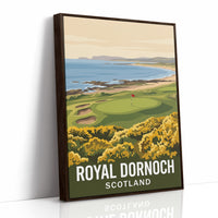 Gorse and a Red Flag Waving