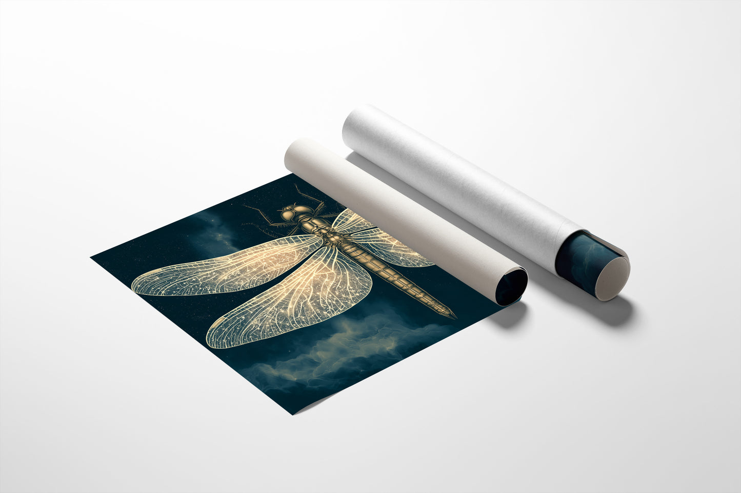 Dragonfly Woven From Starlight