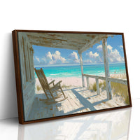 Seaside Porch Beckons Turquoise Waters