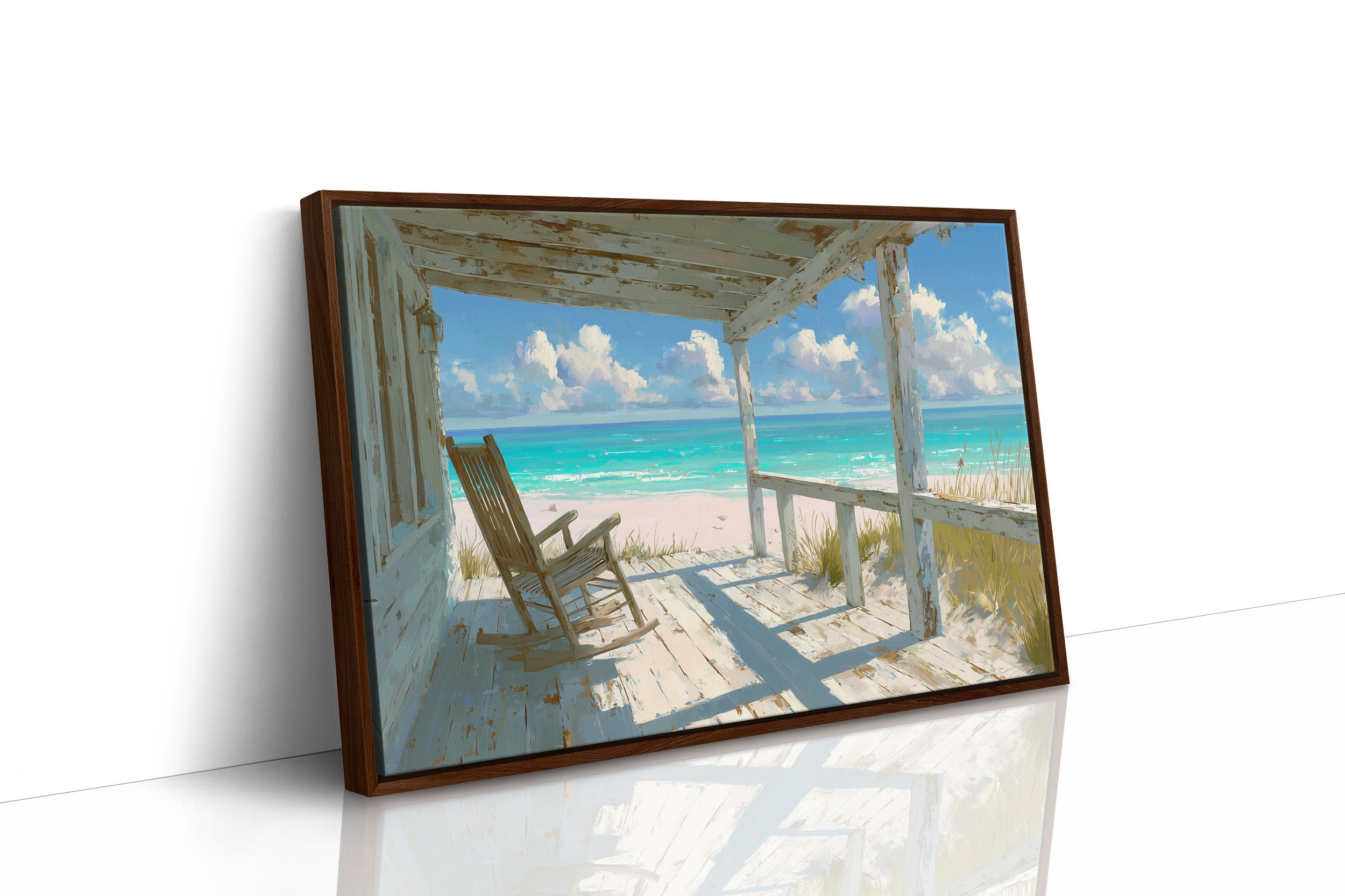 Seaside Porch Beckons Turquoise Waters