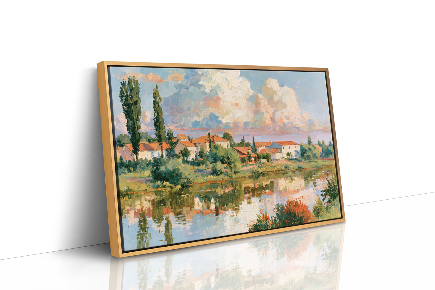 Village on Still Water