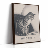 Half Empty Cat