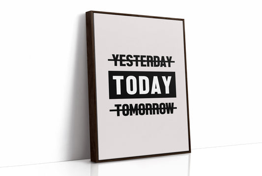 Today Focus Over Yesterday Tomorrow