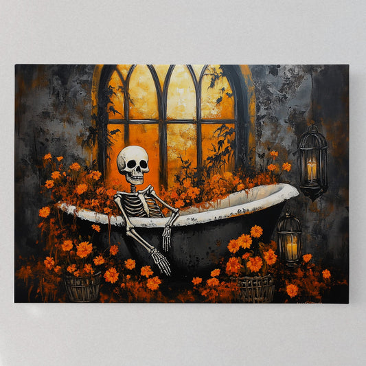 Marigolds Dance At Midnight's Bath