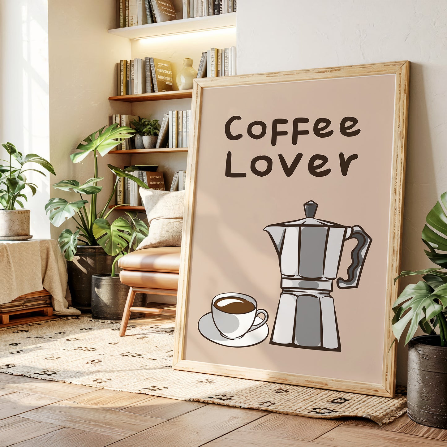 Espresso Dreams In Blush Pink