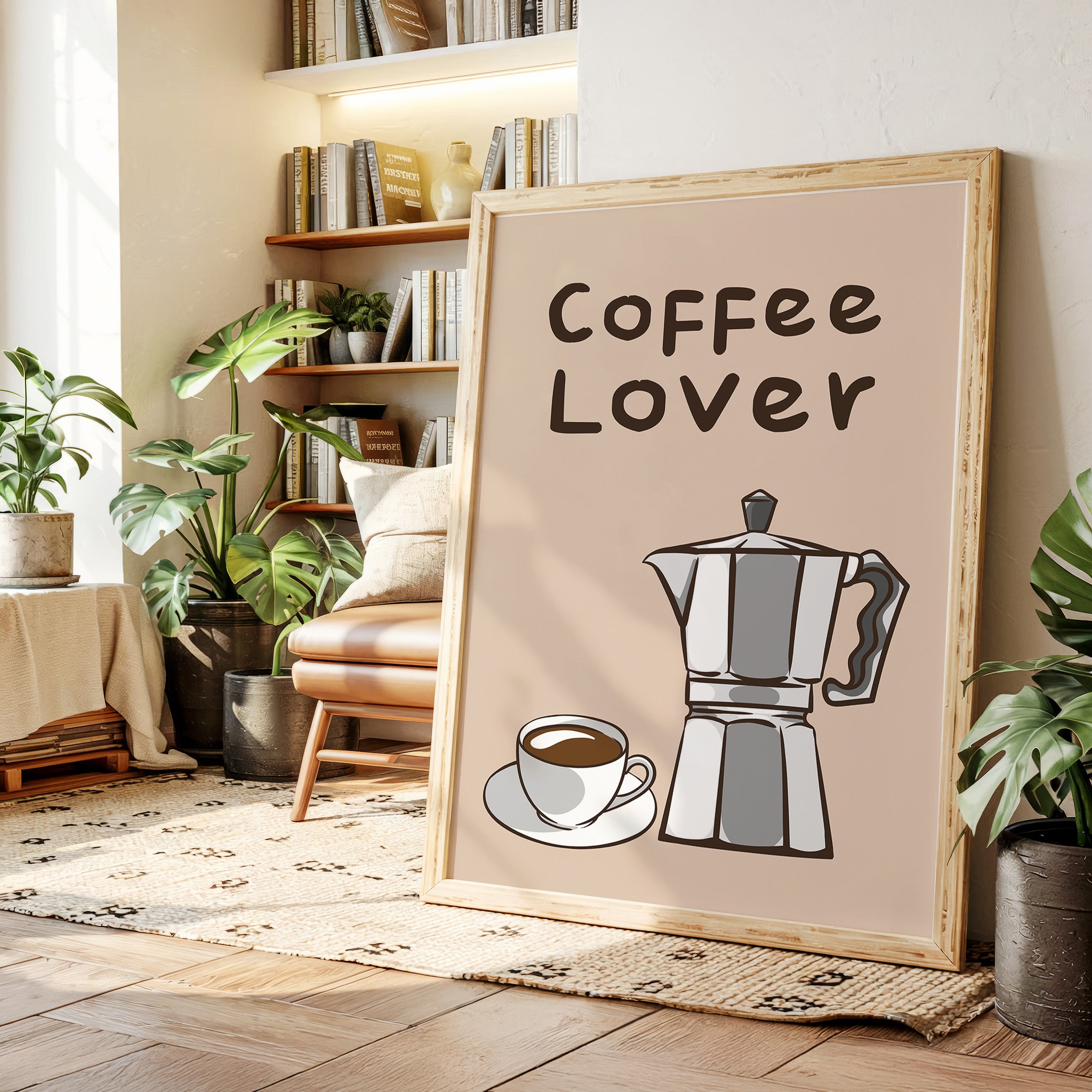 Espresso Dreams In Blush Pink