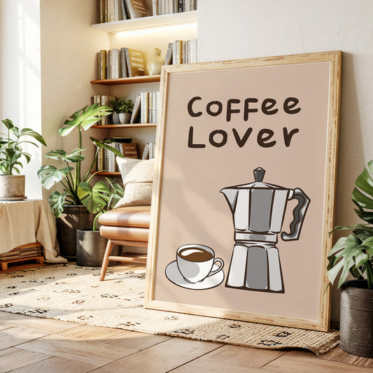 Espresso Dreams In Blush Pink