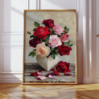 Hearts Bloom in Silent Elegance