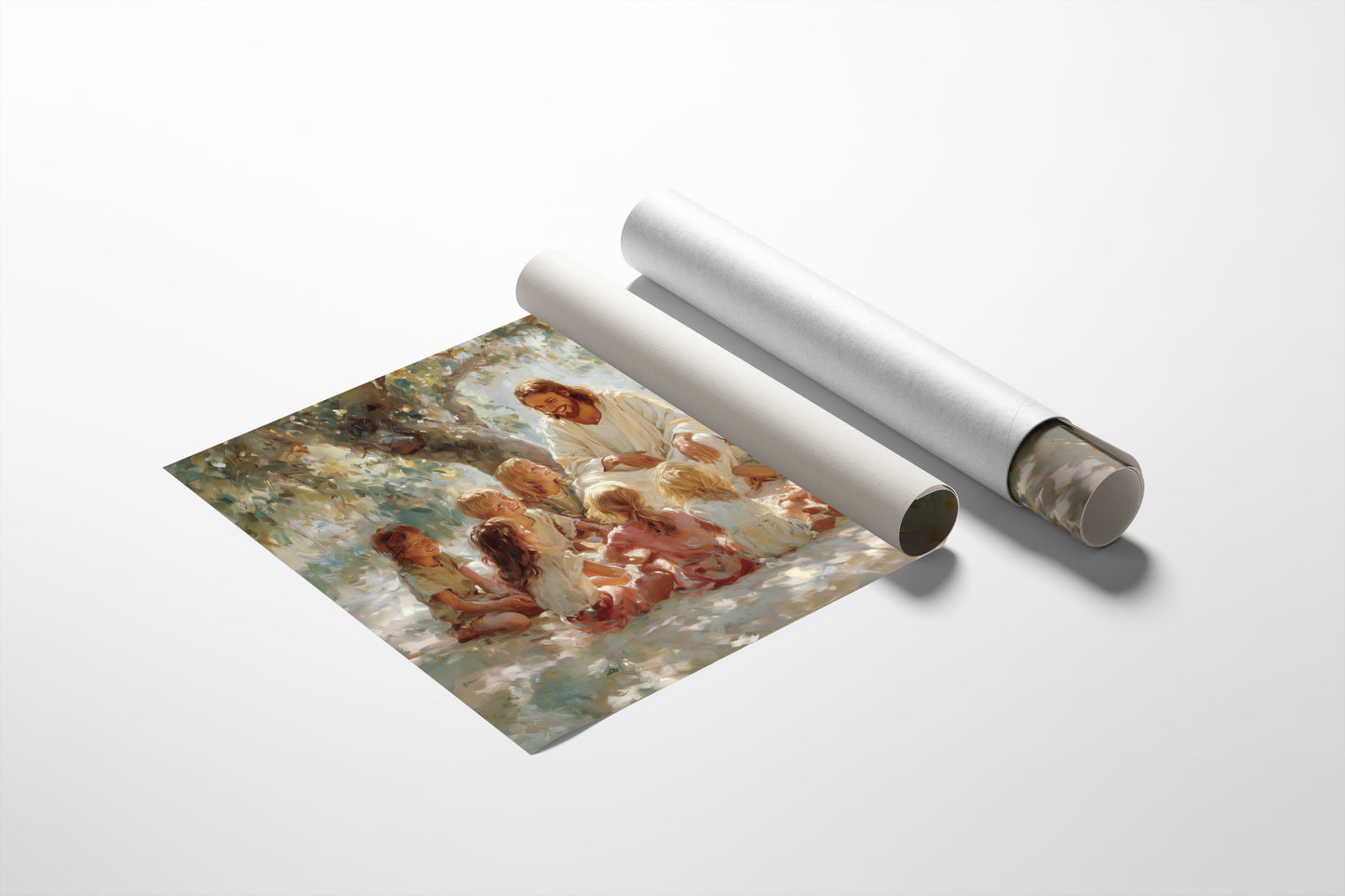 Gathered In Dappled Garden Light