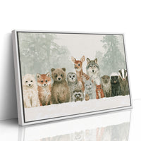 Woodland Friends Gather Round