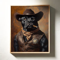 Black Lab Sheriff of the Shadow Range