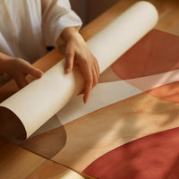 Terracotta Curves Meet City Light