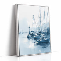 Harbor Mist On Quiet Waters