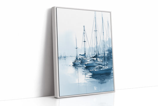 Harbor Mist On Quiet Waters