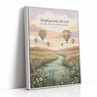 Delight Yourself in the Lord: Hot Air Balloon Meadow